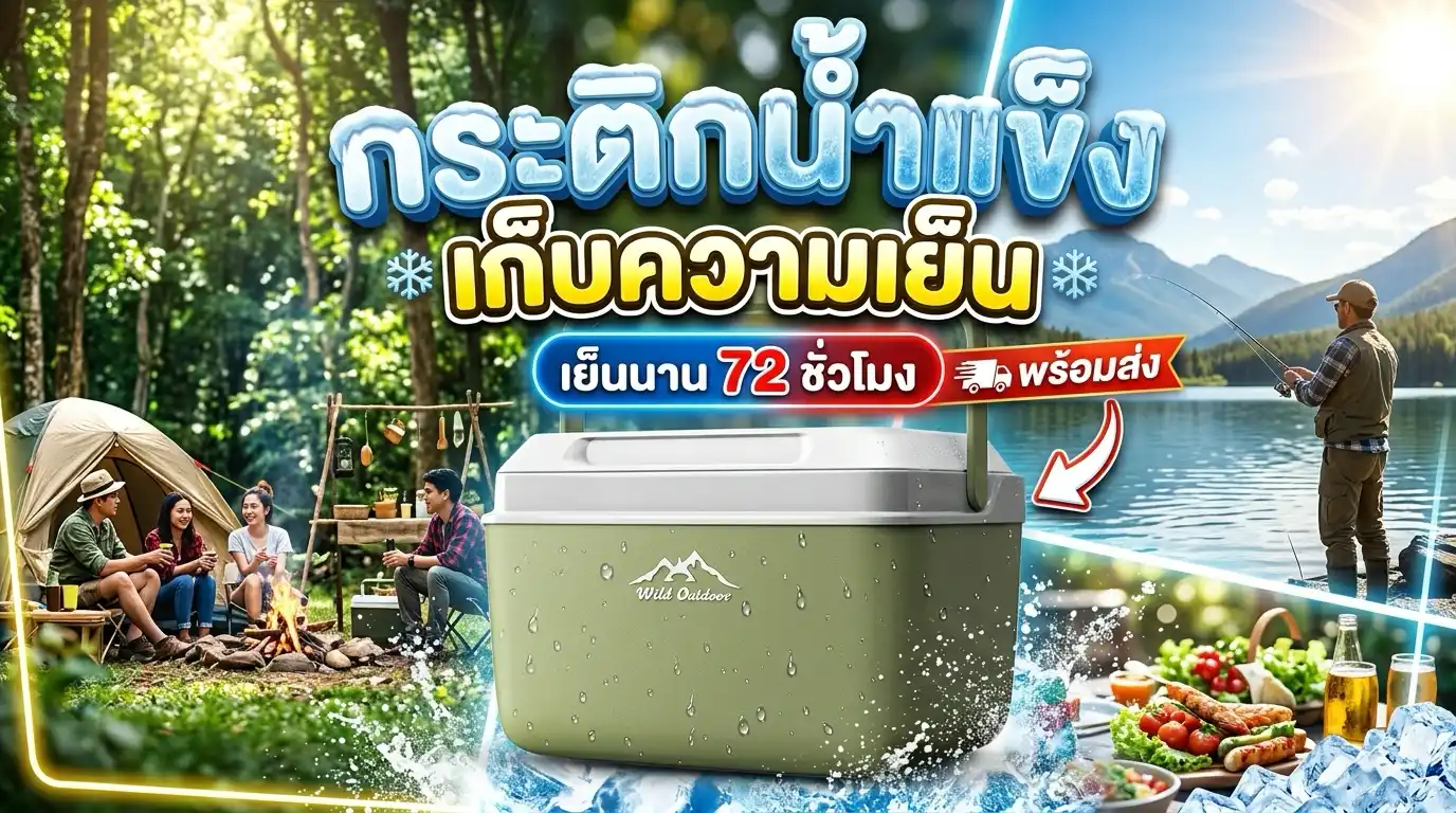 กระติกน้ำแข็งเก็บความเย็น