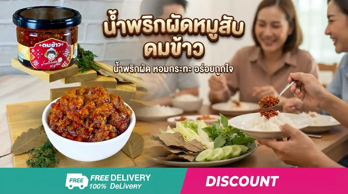 น้ำพริกหมูสับผัด
