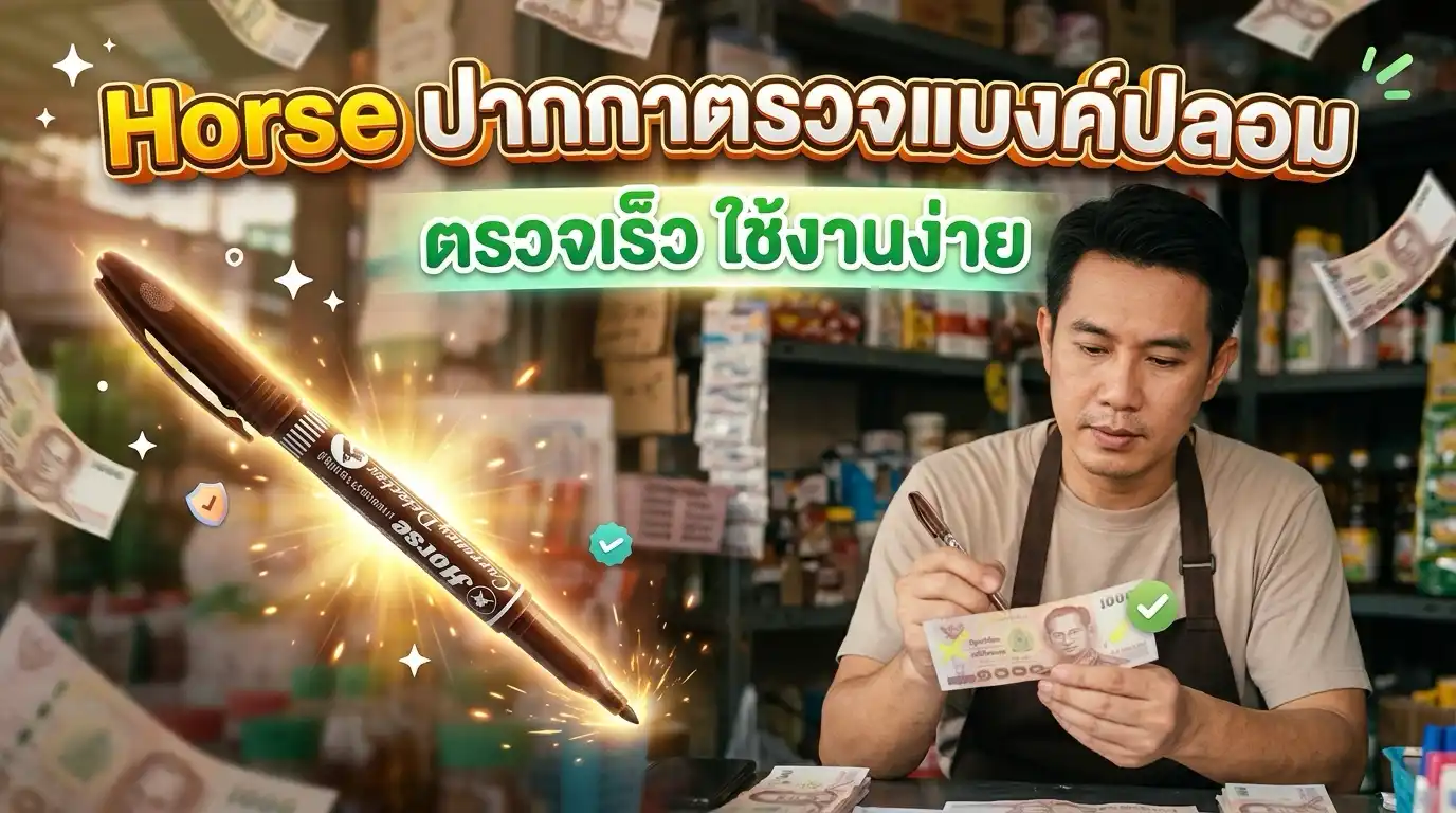 ปากกาตรวจแบงค์ปลอม