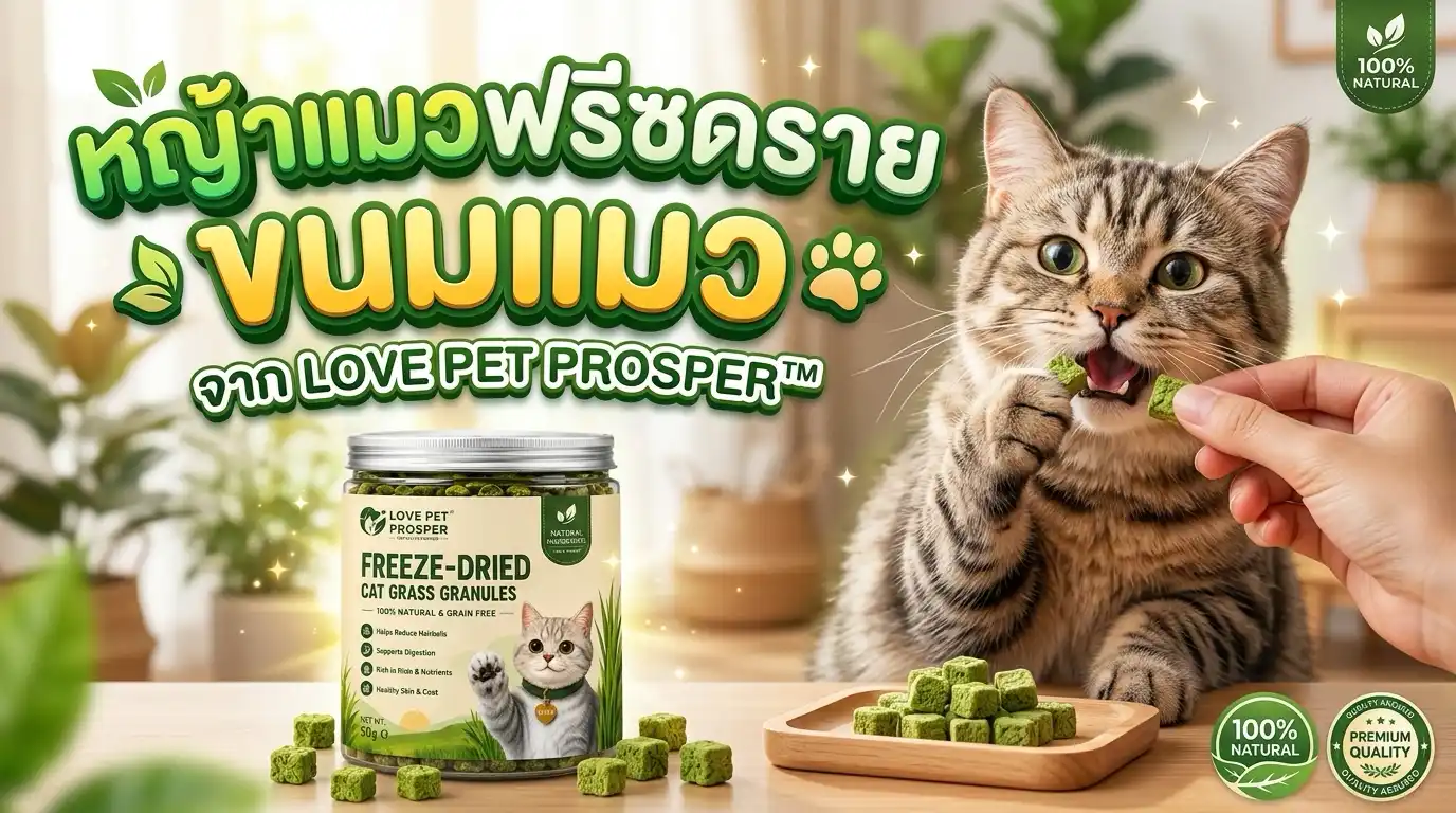 หญ้าแมวฟรีซดราย